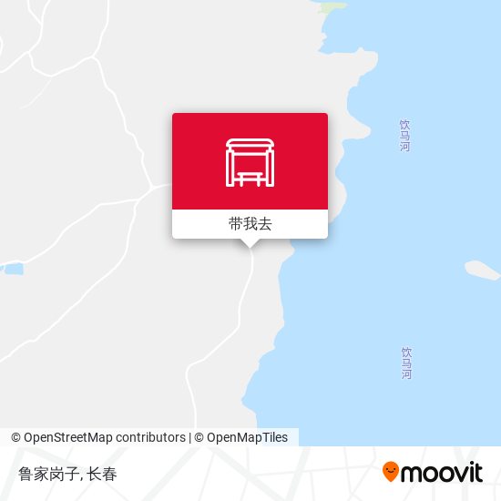 鲁家岗子地图