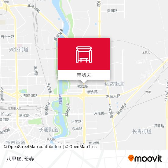 八里堡地图
