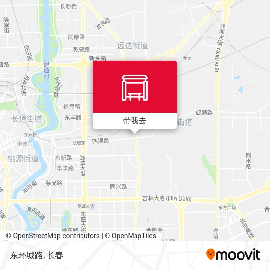 东环城路地图
