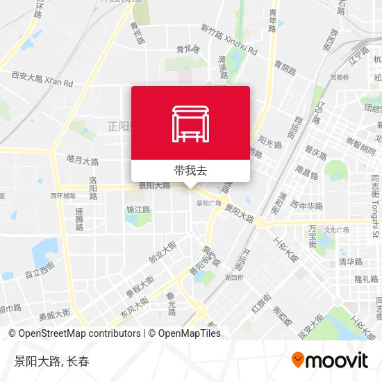 景阳大路地图