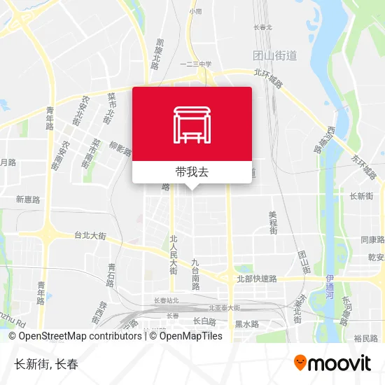 长新街地图