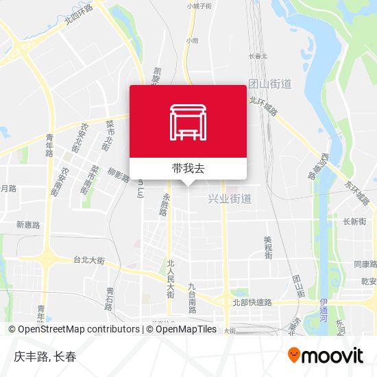 庆丰路地图