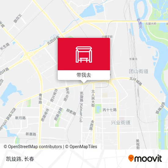 凯旋路地图