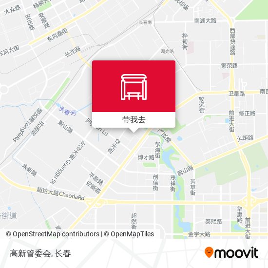 高新管委会地图