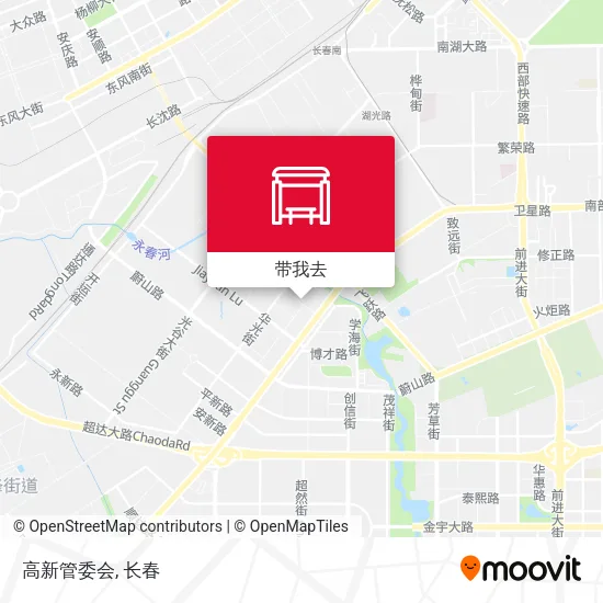 高新管委会地图