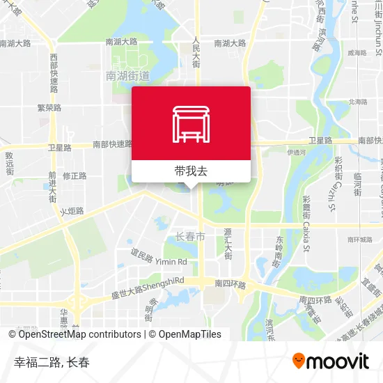 幸福二路地图