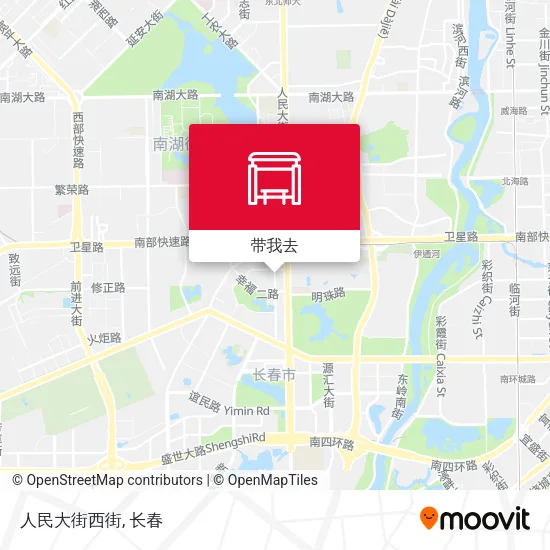 人民大街西街地图