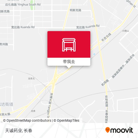 天诚药业地图