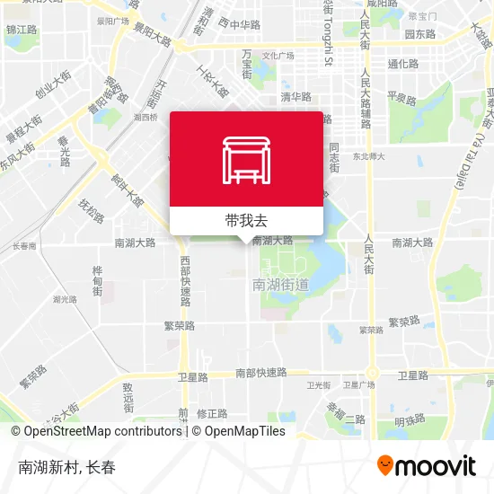 南湖新村地图