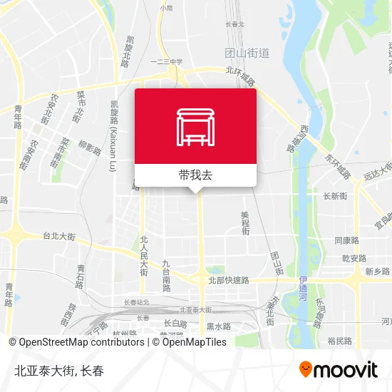 北亚泰大街地图