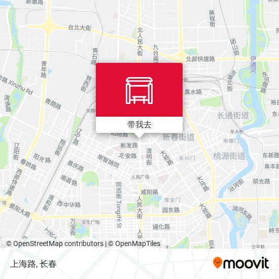 上海路地图