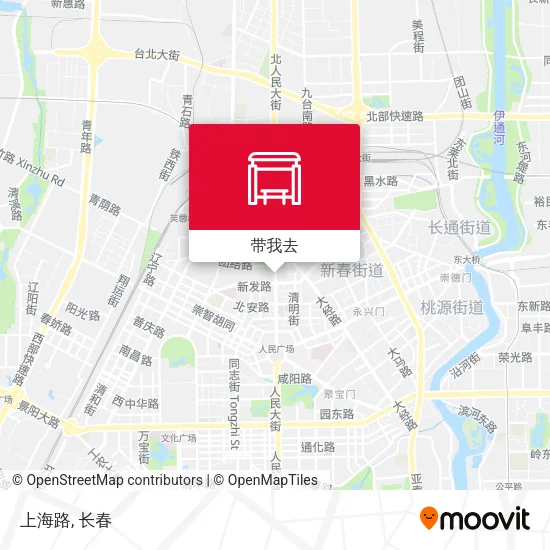 上海路地图