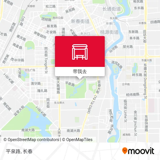 平泉路地图