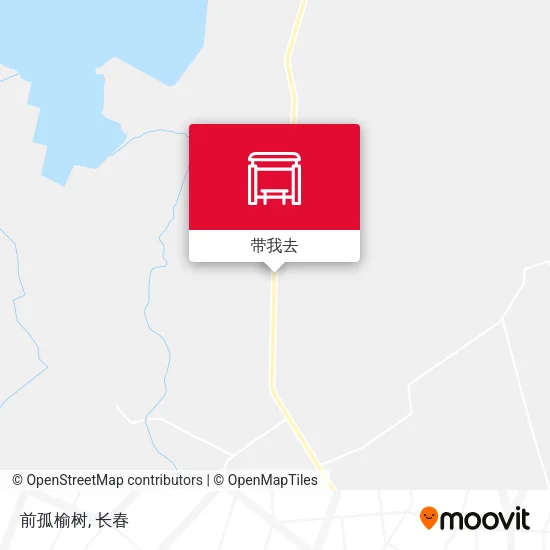 前孤榆树地图