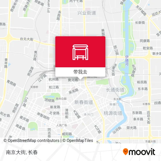 南京大街地图