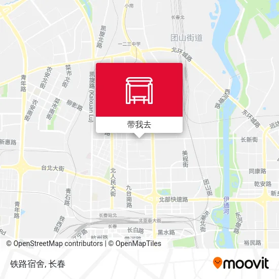 铁路宿舍地图