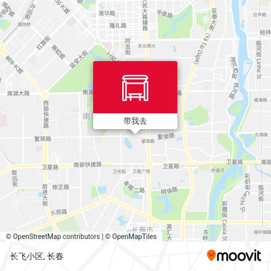 长飞小区地图