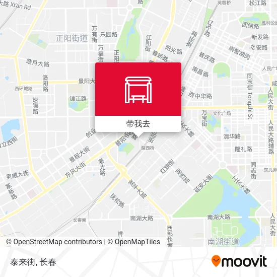 泰来街地图