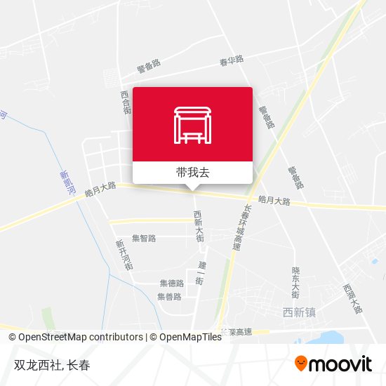 双龙西社地图