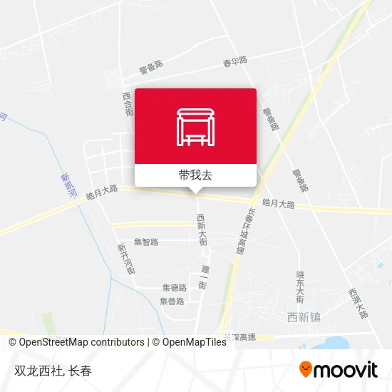 双龙西社地图