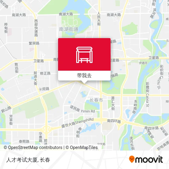 人才考试大厦地图