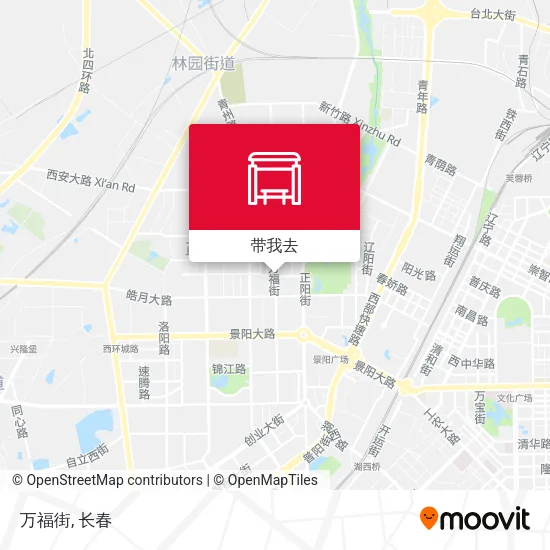 万福街地图