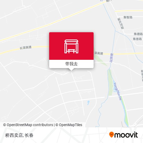 桥西卖店地图