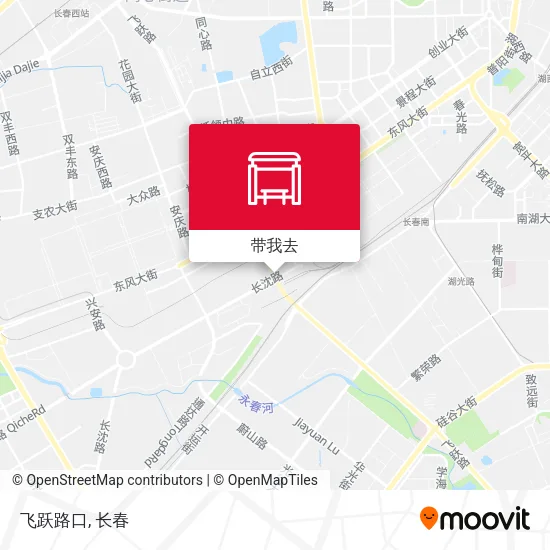 飞跃路口地图