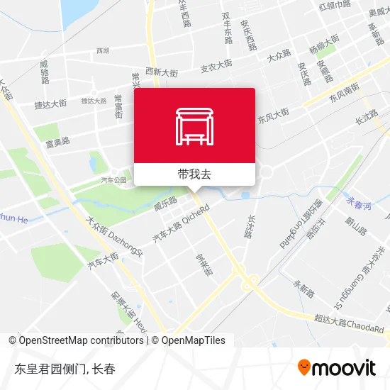 东皇君园侧门地图
