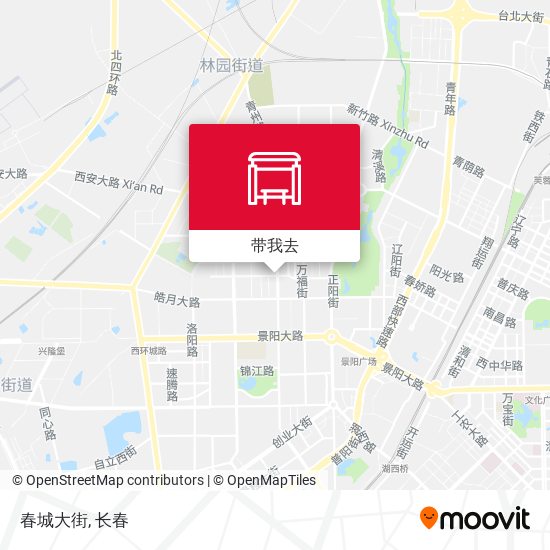 春城大街地图