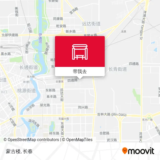 蒙古楼地图