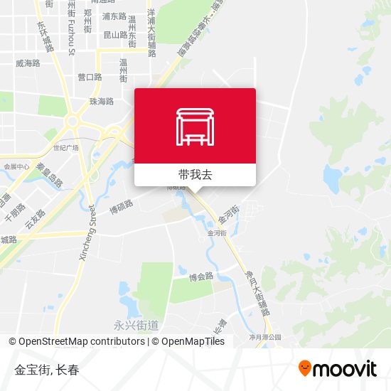 金宝街地图