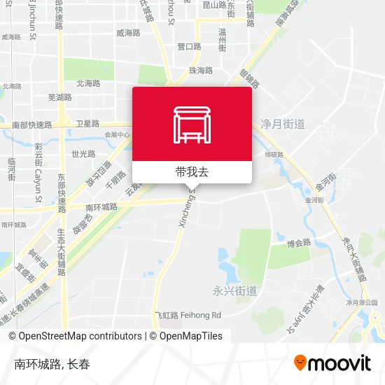 南环城路地图