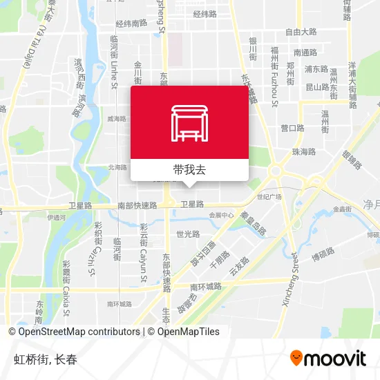 虹桥街地图