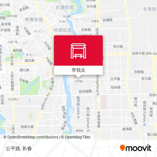 公平路地图
