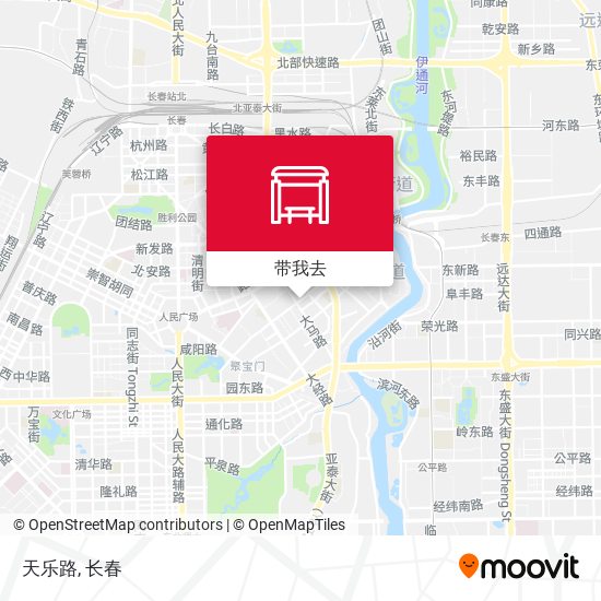 天乐路地图
