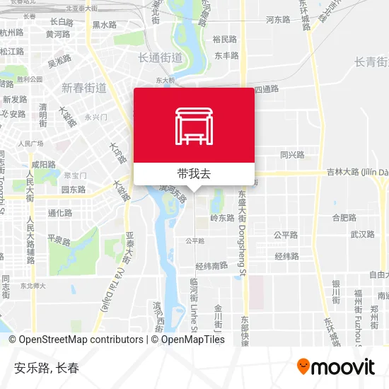 安乐路地图