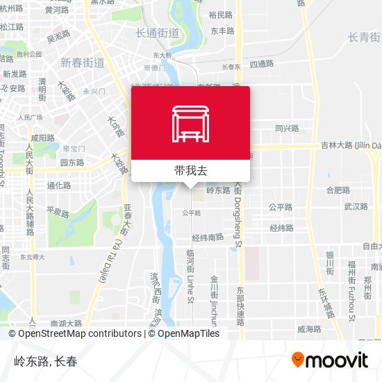 岭东路地图