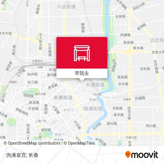 伪满皇宫地图