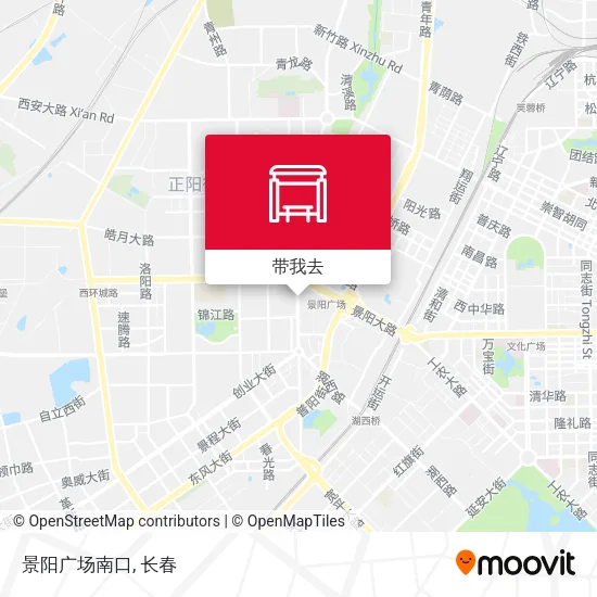 景阳广场南口地图