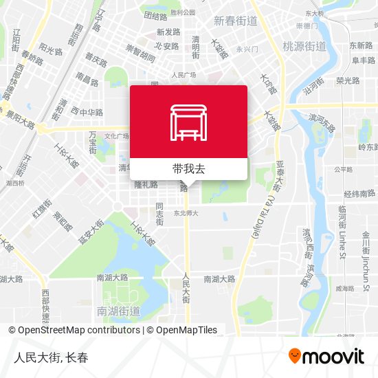 人民大街地图