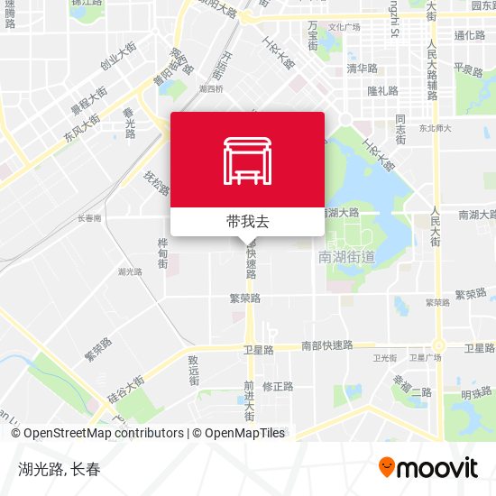 湖光路地图