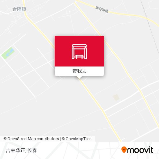 吉林华正地图