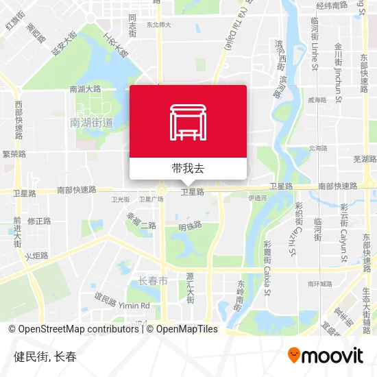 健民街地图