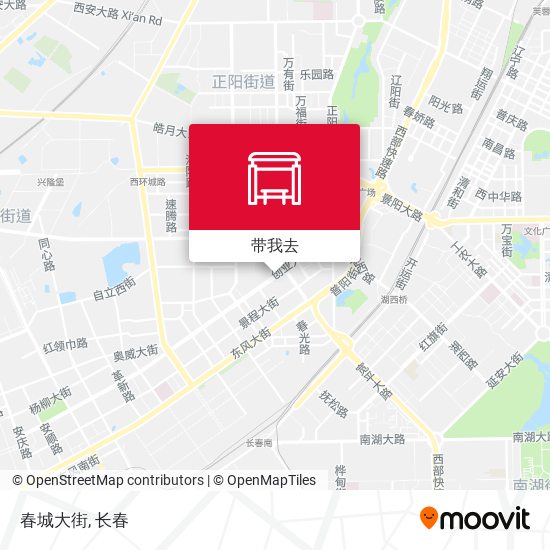 春城大街地图