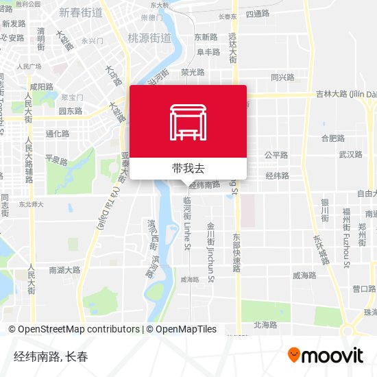 经纬南路地图