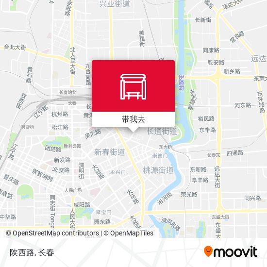 陕西路地图