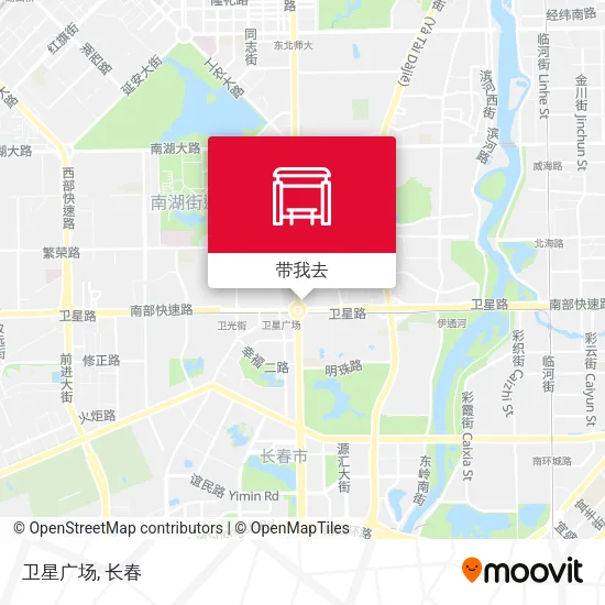 卫星广场地图
