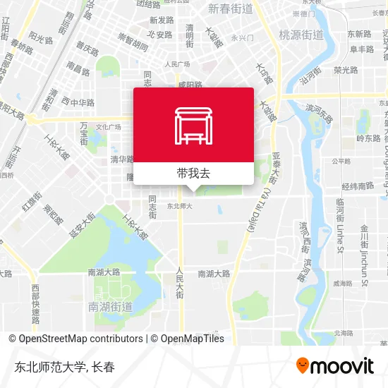 东北师范大学地图