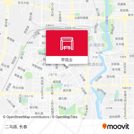 二马路地图